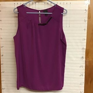 WORTHINGTON  women's dress top  sz  L, purple
